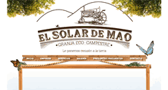 Desktop Screenshot of elsolardemao.com